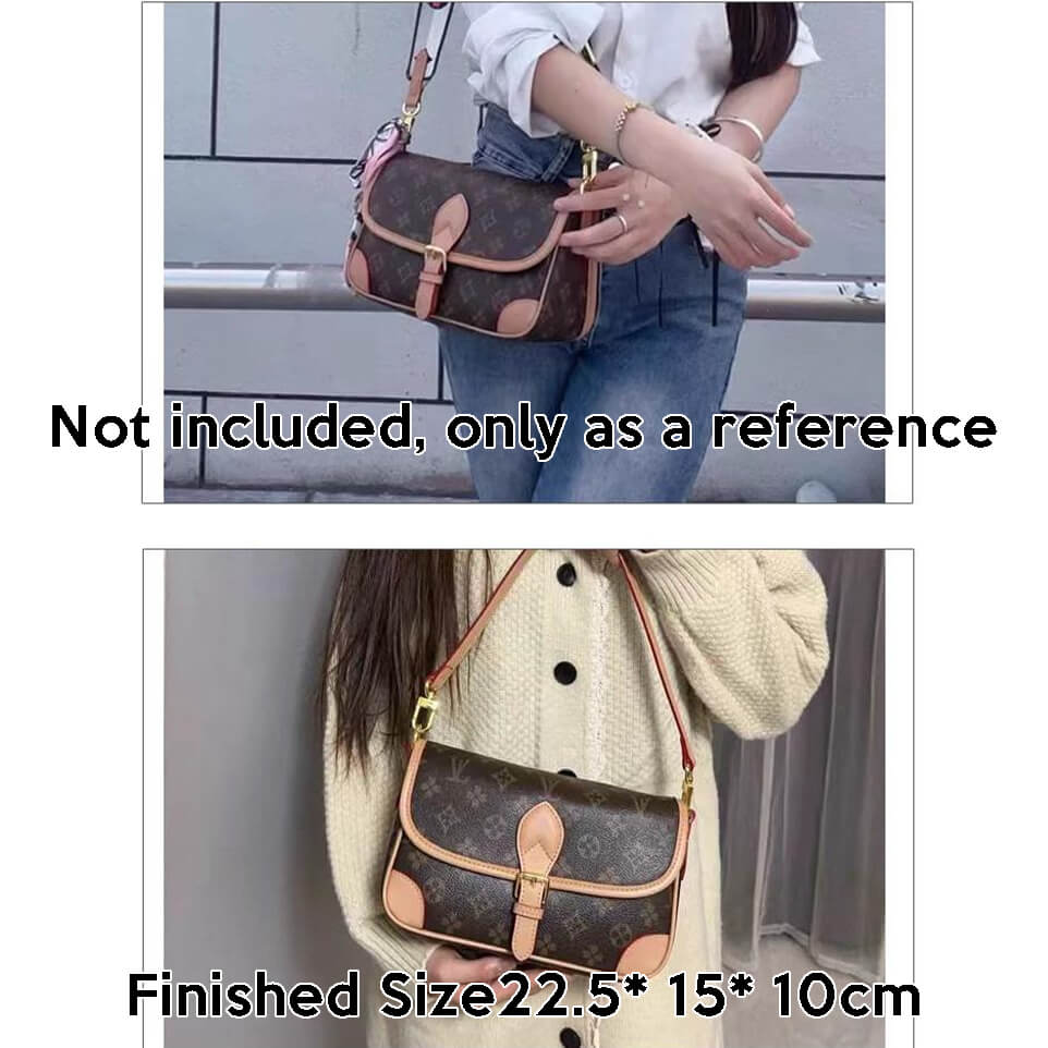 BABYLON™ Women's Saddle Crossbody Bag Pattern AAB - 954 - Babylon LeatherBabylon LeatherAAB-954-Kraft Board