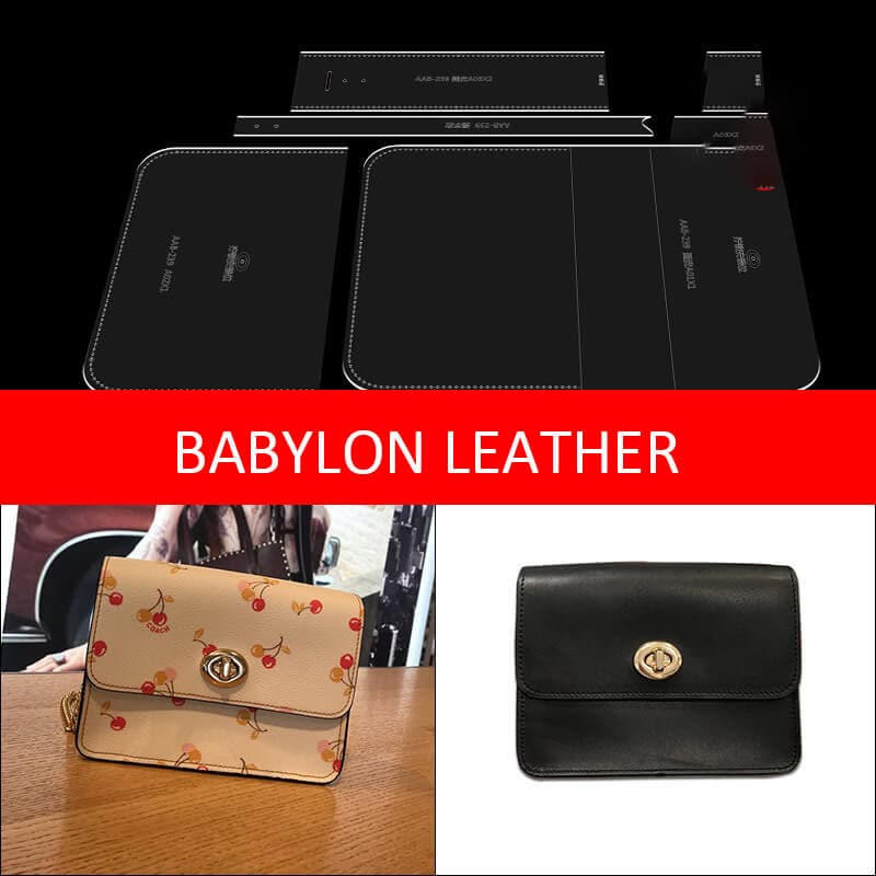 BABYLON™ Women's Shoulder Bag Leather Gift Making Pattern AAB - 239 - Babylon LeatherBabylon LeatherAAB - 239 - Kraft Board