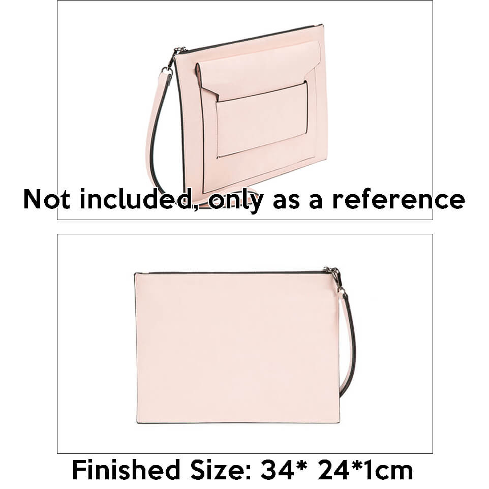 BABYLON™ Women's Simple Document Holder Leather Pattern JBX - 01 - Babylon LeatherBabylon LeatherJBX-01-Kraft Board