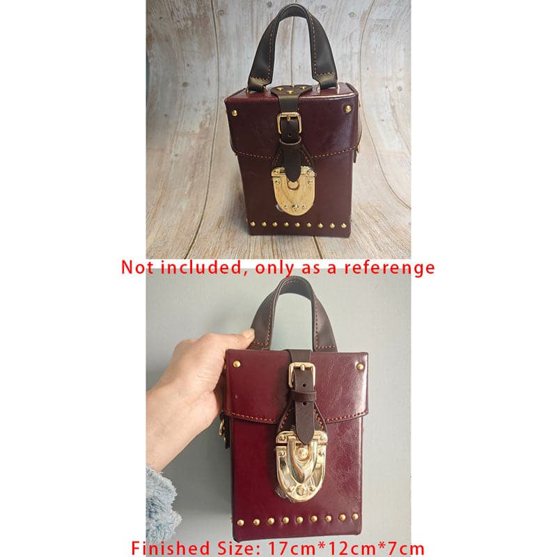 BABYLON™ Women's Square Handbag Making Pattern AAB - 865 - Babylon LeatherBabylon LeatherAAB - 865 - Kraft Board