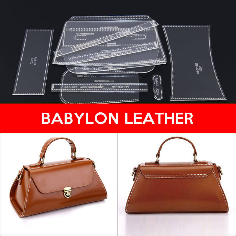 BABYLON™ Women's Vintage Handbag Pattern AAB - 109 - Babylon LeatherBabylon LeatherAAB - 109 - Kraft Board