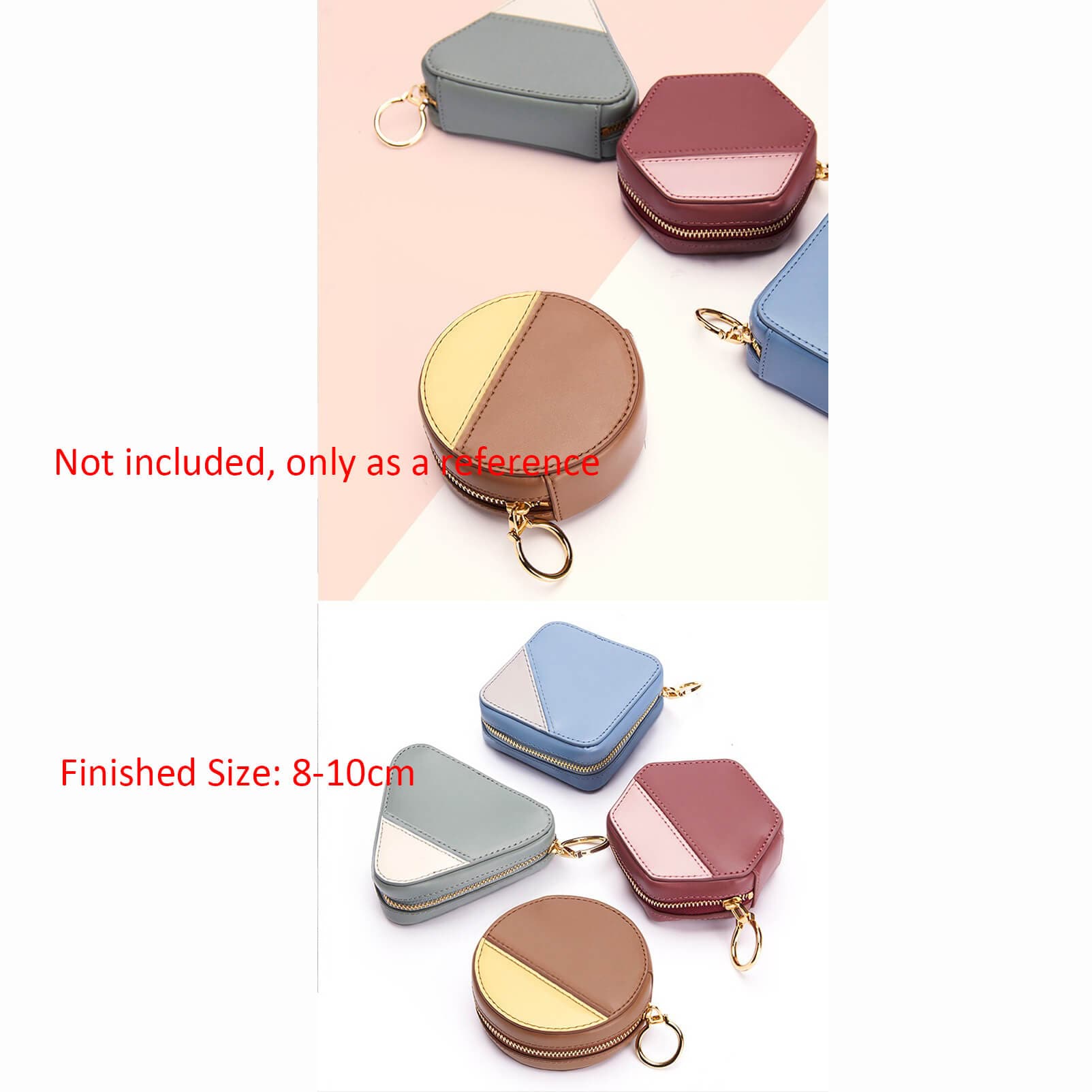 BABYLON™ Zipper Coin Purse leather Pattern AAB - 574 - Babylon LeatherBabylon LeatherAAB - 574 - A - Kraft Board