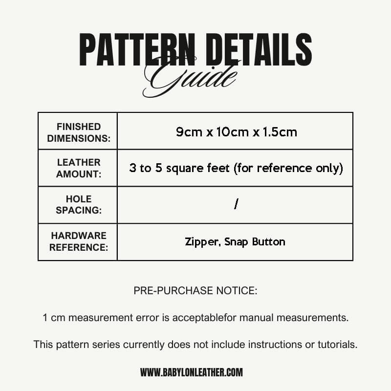 BABYLON™ Zipper Short Wallet Leather Gift Pattern AAB - 262 - Babylon LeatherBabylon LeatherAAB - 262 - Kraft Board
