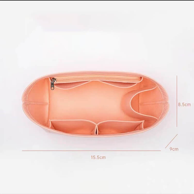 Bag Insert Organizer for Longchamp Energy-Style Bags Mini/S/M - Babylon LeatherBabylon LeatherQZ10-Orange-Mini