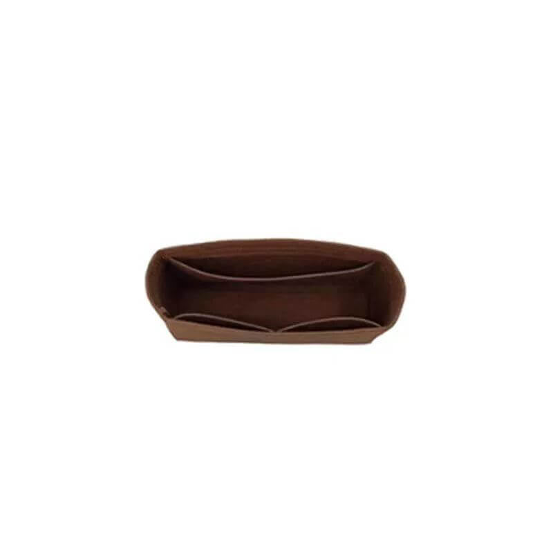 Bag Insert Organizer for Rowan 18/25-Style Boston Bags - Babylon LeatherBabylon LeatherQZ06-Coffee-18-inch-Minimalist