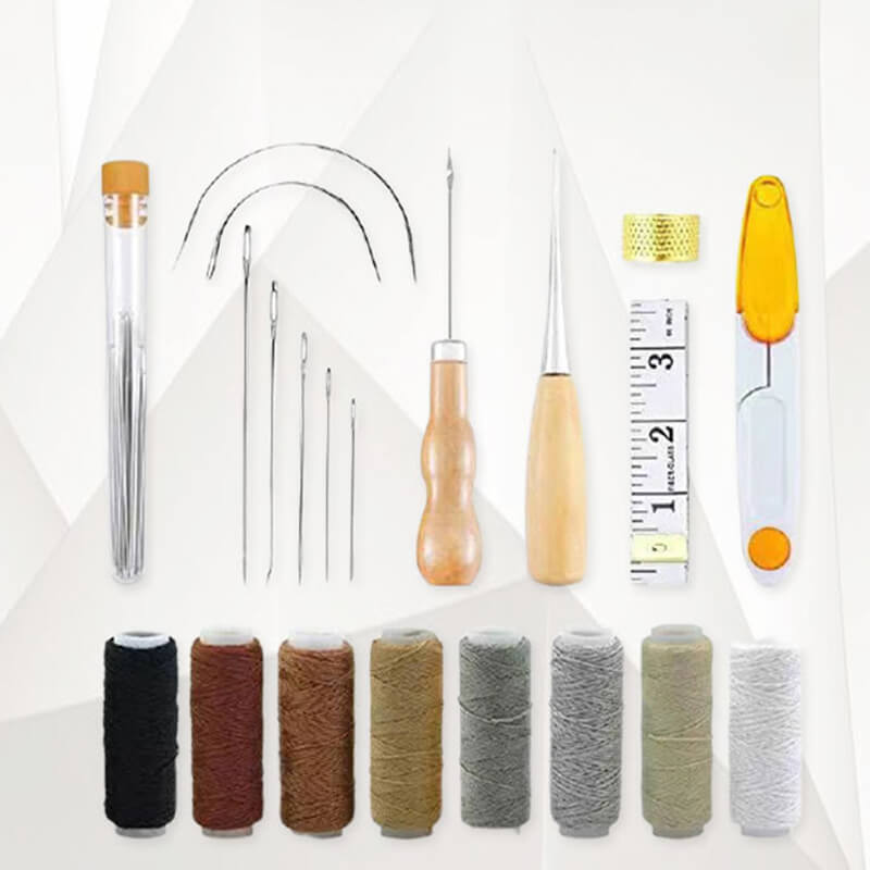 Basic Leather Hand Sewing Starter Tool Set - Babylon Leather - Babylon LeatherBabylon LeatherXH79-Sets (29Pcs)