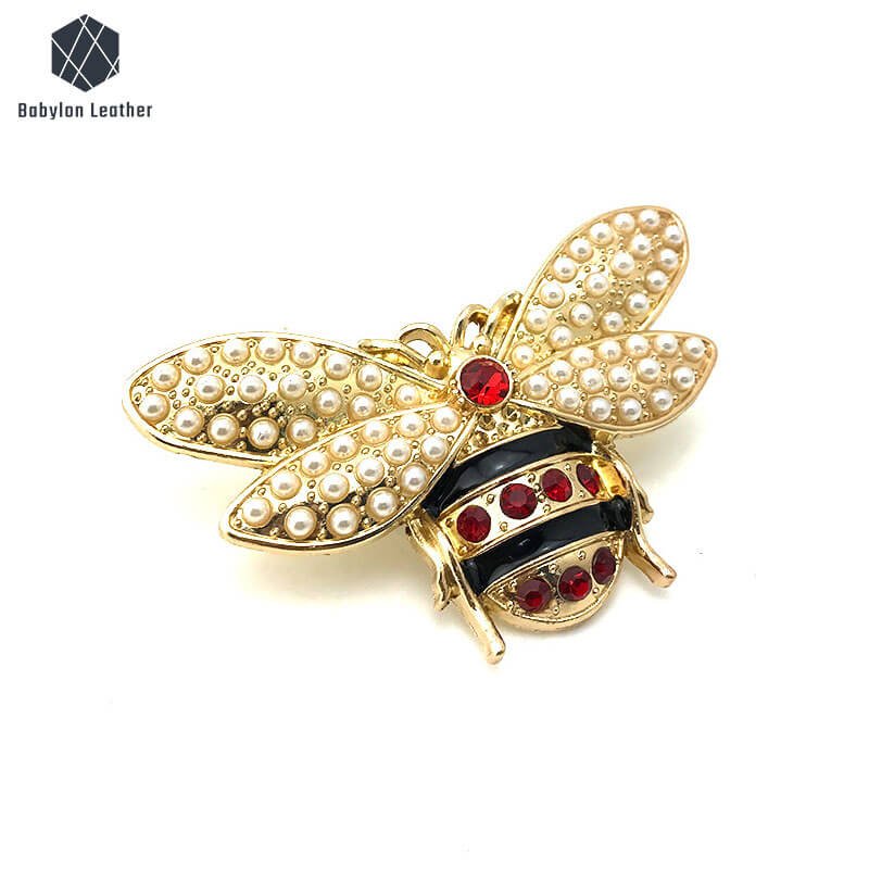 Bee Inlaid Diamond Creative Bag Label(1 PACK) - Babylon LeatherBabylon LeatherBL - 010