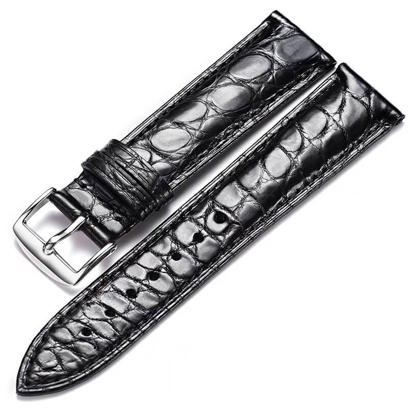 American Alligator Leather Watch Strap, 12mm to 24mm – Babylon Leather