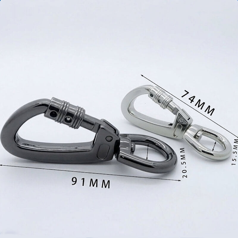 Heavy-Duty Swivel Snap Hook - Babylon Leather