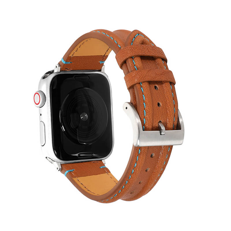 Padded Top Grain Leather Band for Apple Watch Series 1–6 – Babylon Leather