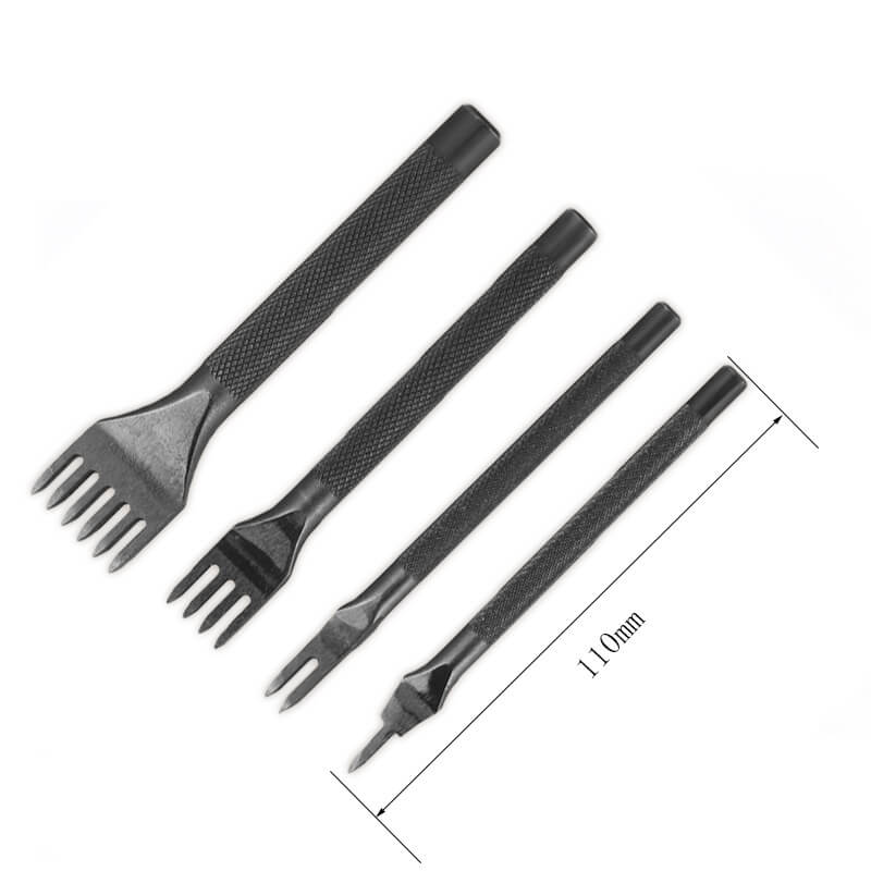 Black Pattern Diamond Pricking Iron 1045 Carbon Steel – Babylon Leather - Babylon LeatherBabylon LeatherXH09-3mm-1 Prong