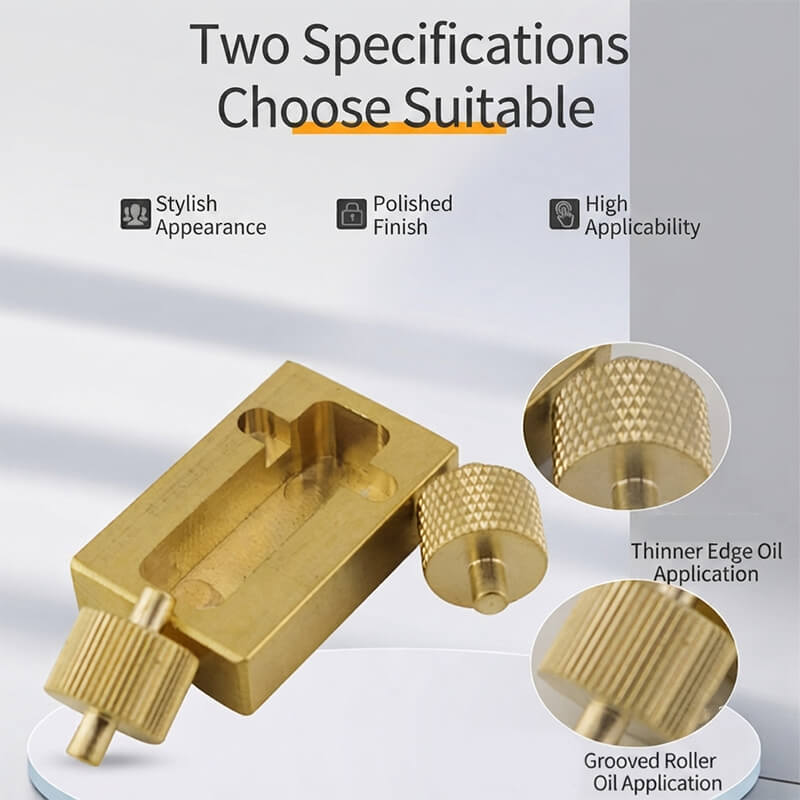 Brass Edge Paint Pot and Edge Dye Applicator - Babylon LeatherBabylon LeatherXH94-Brass Edge Paint Box