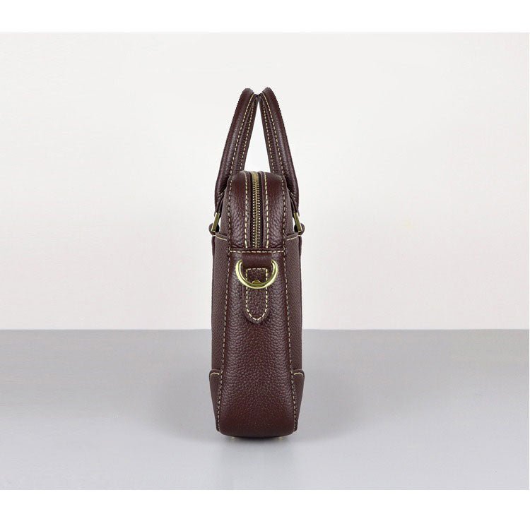 Business DIY Leather Handbag Kit – Babylon Leather - Babylon LeatherBabylon LeatherSY26 - Matching Color - Lychee Pattern Leather - Brown