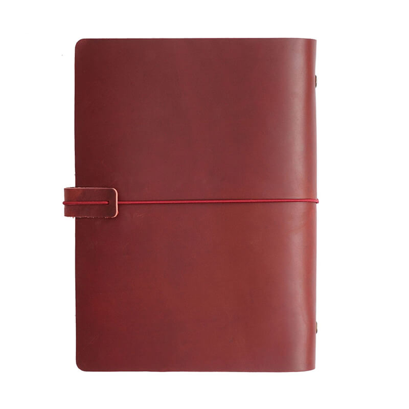 Crazy Horse Leather Travel Ring Binder Journal A5 A6 and A7 – Babylon Leather