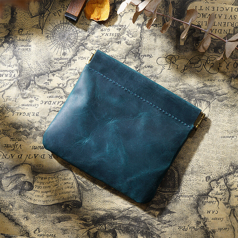 Women's Mini Cosmetic Coin Pouch – Babylon Leather
