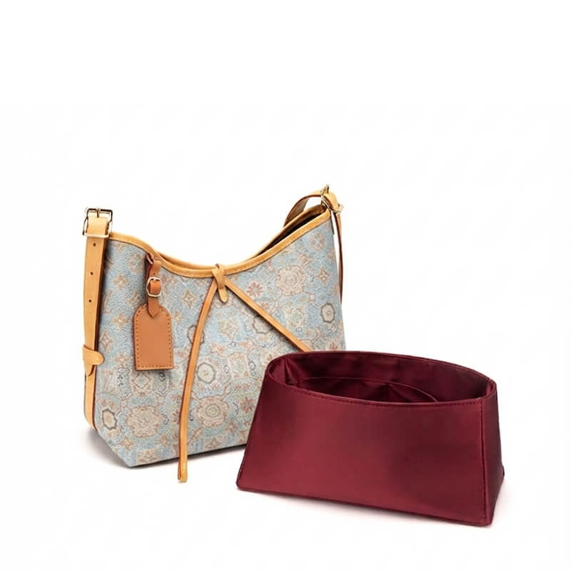 Satin Bag Insert Organizer for Carryall-Style Bags