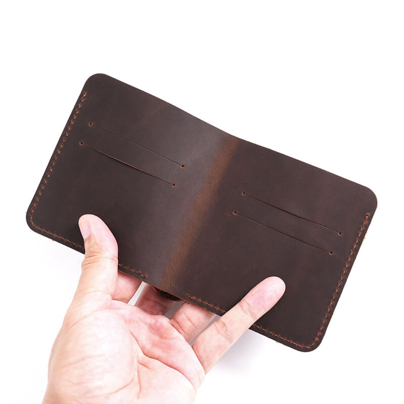 Men's Zip Short Wallet – Babylon Leather