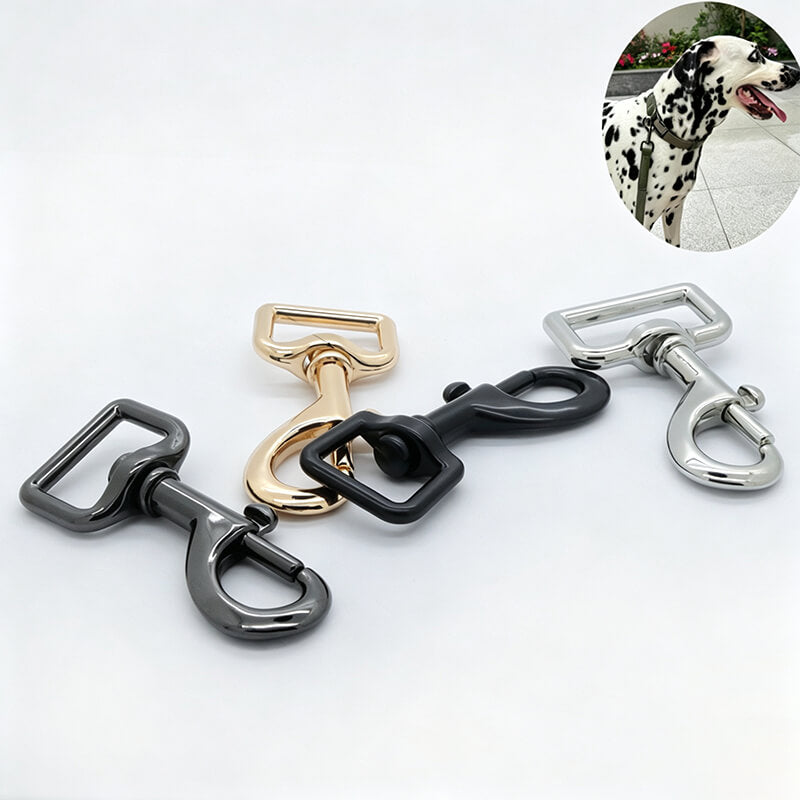 Lobster Clasp with Rectangular Eye - Babylon Leather