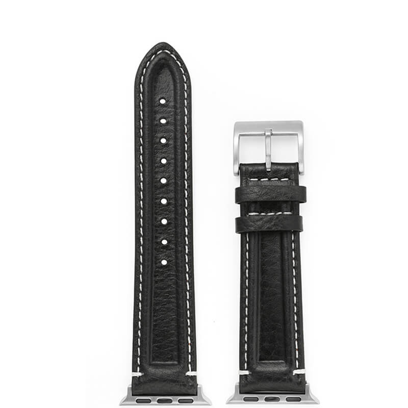 Padded Top Grain Leather Band for Apple Watch Series 1–6 – Babylon Leather