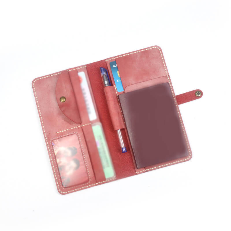 Travel Passport Wallet Fog Wax Leather DIY Kit – Babylon Leather