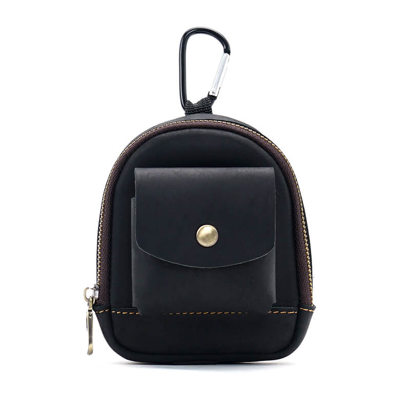 Zip Coin Pouch Outdoor Carry – Babylon Leather