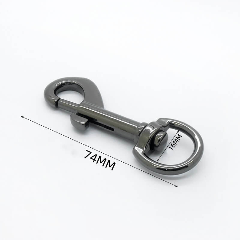 Square Eye Swivel Snap Hook - Babylon Leather