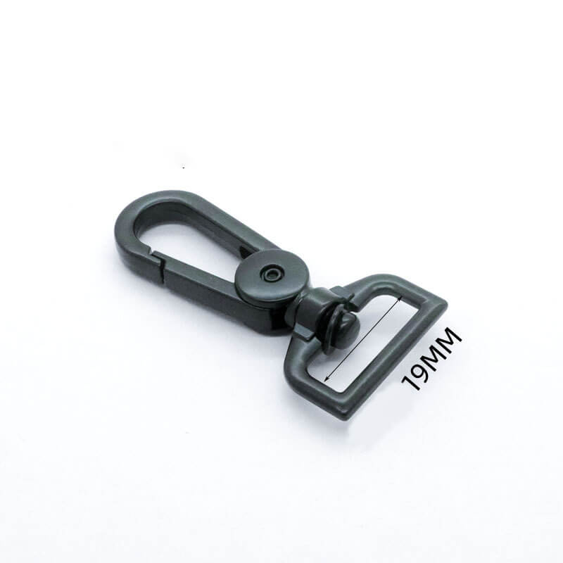 Wide Eye Swivel Snap Hook - Babylon Leather