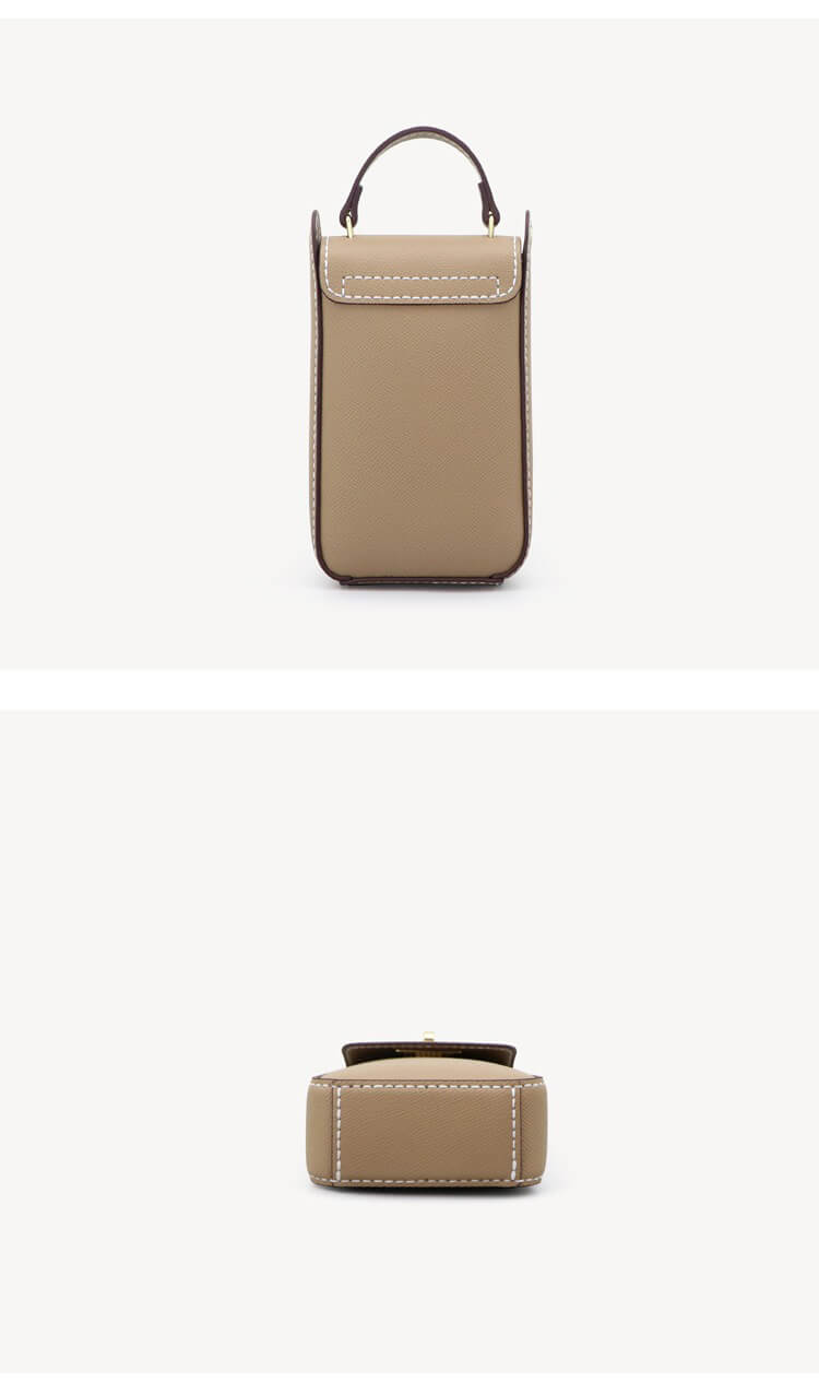 Cell Phone Purse Crossbody Bag DIY Kit – Babylon Leather - Babylon LeatherBabylon LeatherSY51 - Matching Color - Epsom Leather - Khaki