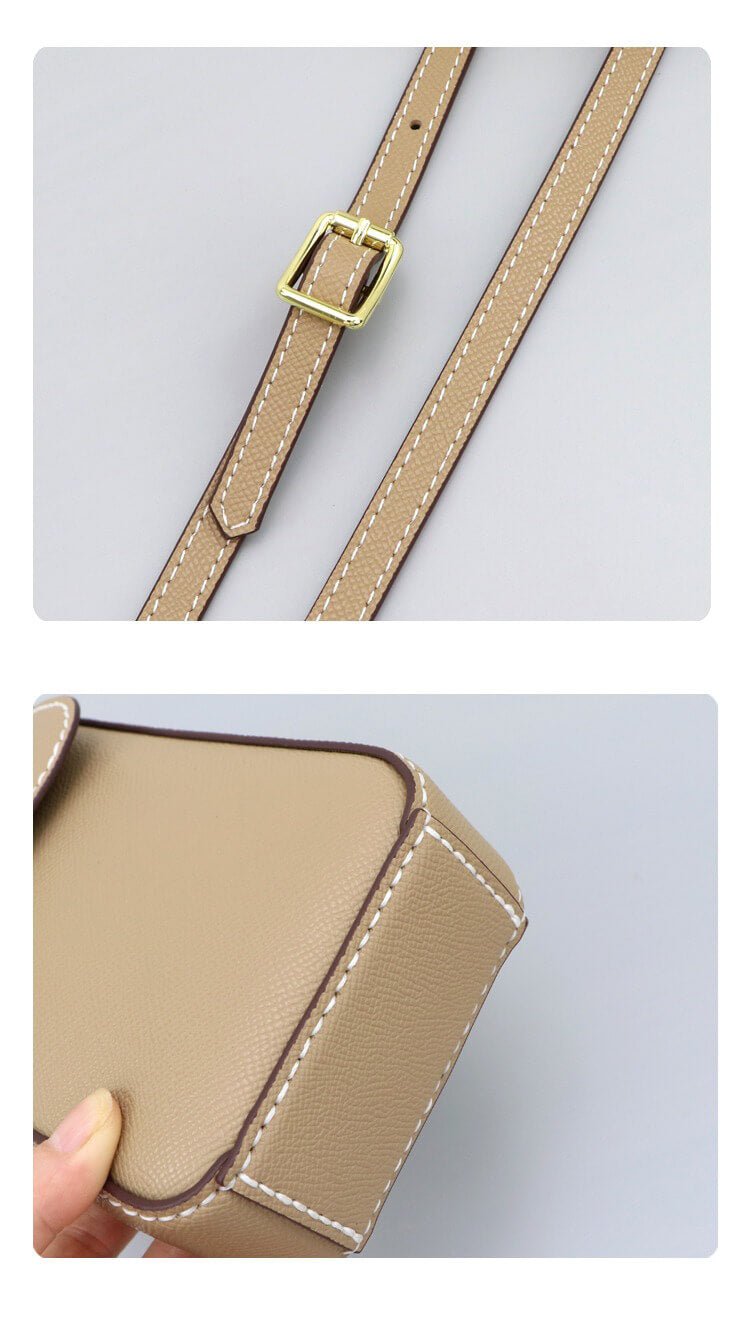 Cell Phone Purse Crossbody Bag DIY Kit – Babylon Leather - Babylon LeatherBabylon LeatherSY51 - Matching Color - Epsom Leather - Khaki