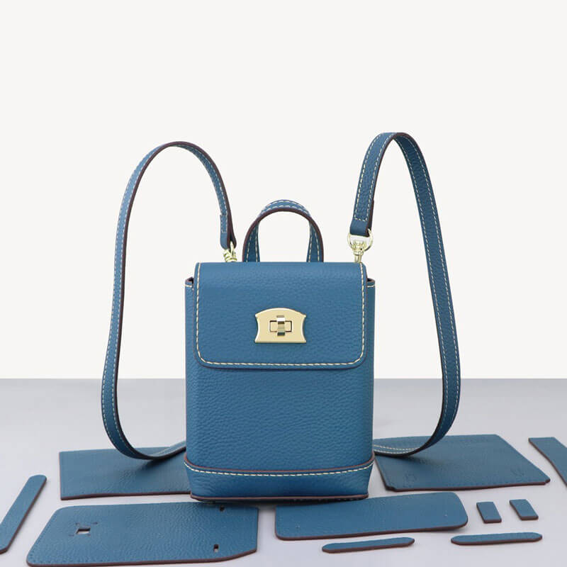 Cell Phone Purse Mini Leather Backpack DIY Kit – Babylon Leather