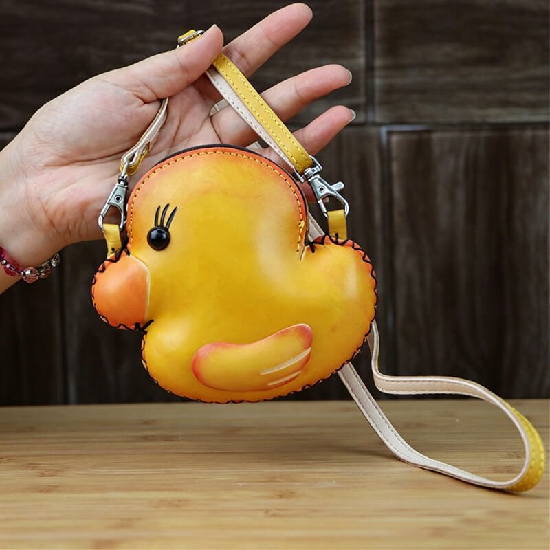 Chinese Zodiac Leather Key Pouch – Babylon Leather - Babylon LeatherBabylon LeatherLLZ28-Duck