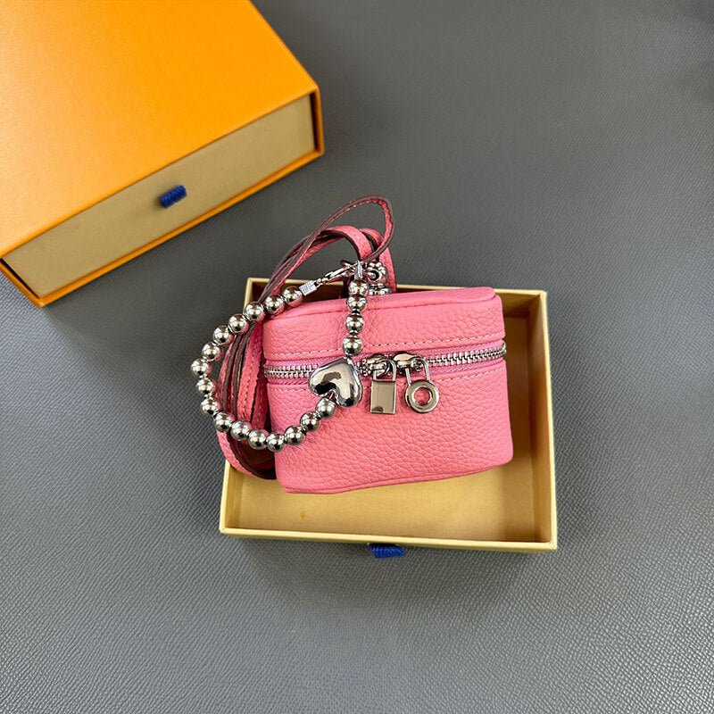 Compact Genuine Leather Coin Purse - Babylon LeatherBabylon LeatherCLJ03-Pink
