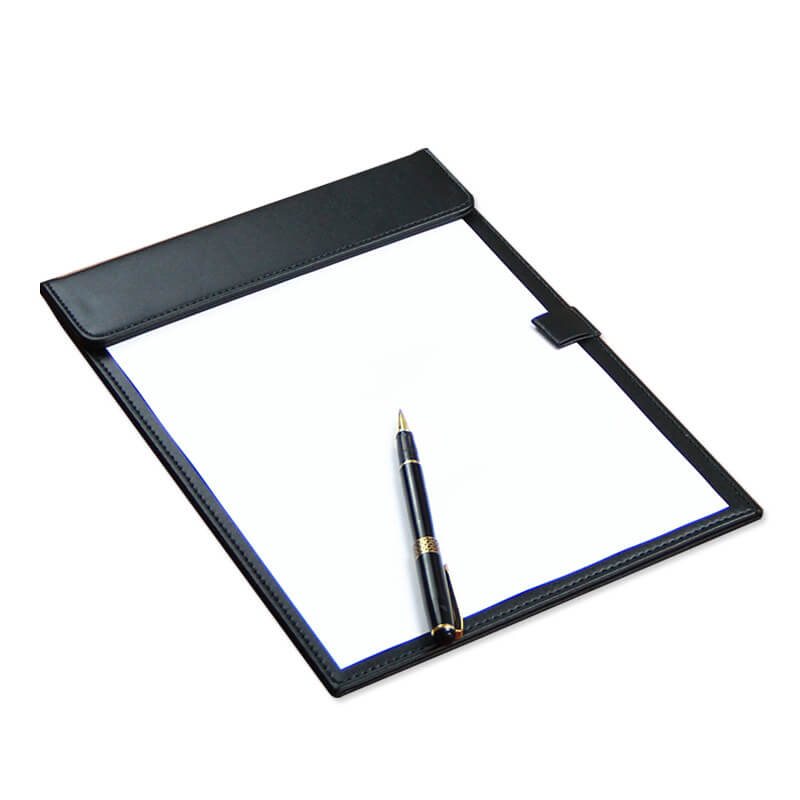 Conference Desk Tray, 2 Sizes – Babylon Leather - Babylon LeatherBabylon LeatherRH05-Black-Memo Clip