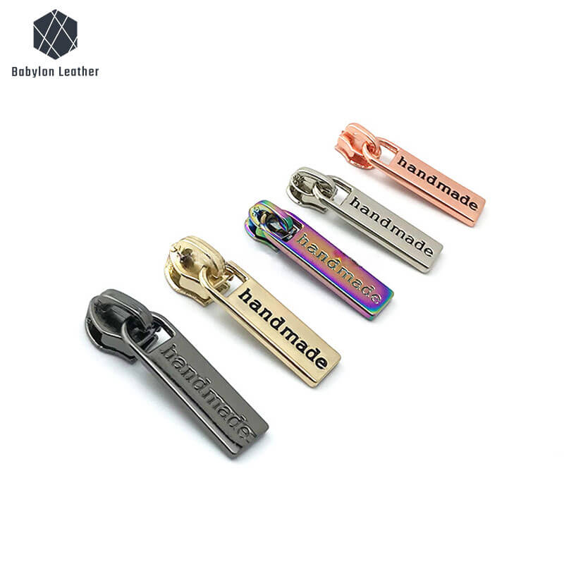 Creative handmade Bag Decoration Zipper Pull(2 PACK) - Babylon LeatherBabylon LeatherZP - 004 - Gold