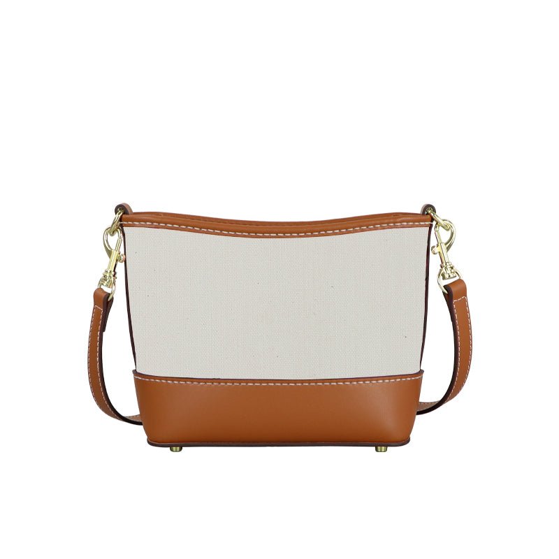 Customizable Panel Hobo Bucket Bag DIY Kit – Babylon Leather - Babylon LeatherBabylon LeatherSYR23 - Coffee - Self - Adhesive Glue - Color - Matched & With Fabric