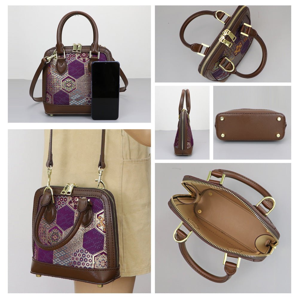 Customizable Panel Shell Crossbody Bag DIY Kit – Babylon Leather - Babylon LeatherBabylon LeatherSYR52 - Dark Brown - Self - Adhesive Glue - Color - Matched & With Fabric