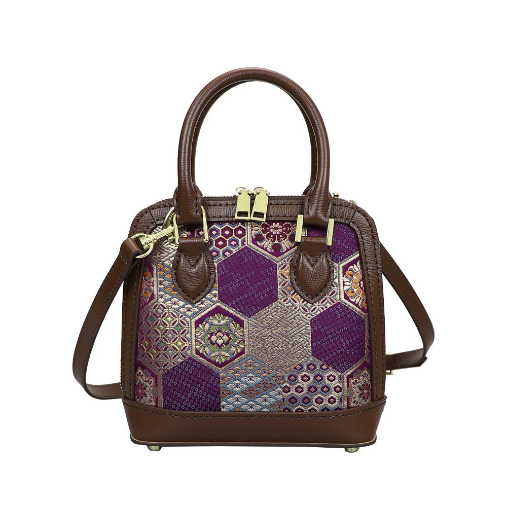 Customizable Panel Shell Crossbody Bag DIY Kit – Babylon Leather - Babylon LeatherBabylon LeatherSYR52 - Dark Brown - Self - Adhesive Glue - Color - Matched & With Fabric