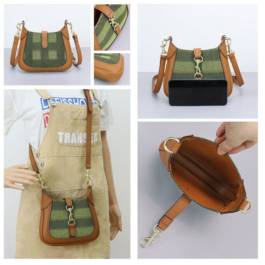 Customizable Panel Shoulder Crossbody Saddle Bag DIY Kit – Babylon Leather - Babylon LeatherBabylon LeatherSYR49 - Caramel - Self - Adhesive Glue - Color - Matched & With Fabric