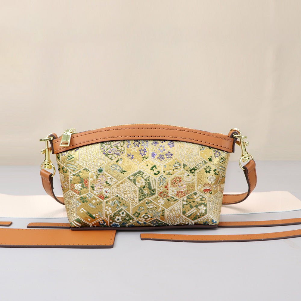 Customizable Panel Small Coin Crossbody Bag DIY Kit – Babylon Leather - Babylon LeatherBabylon LeatherSYR58 - Coffee - Heat - Activated Adhesive - Color - Matched & With Fabric