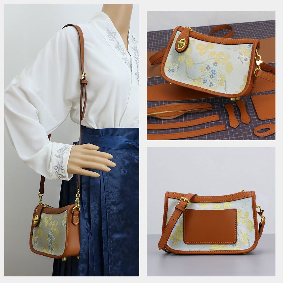 Customizable Panel Swinger Bag DIY Kit – Babylon Leather - Babylon LeatherBabylon LeatherSYR11 - Coffee - Heat - Activated Adhesive