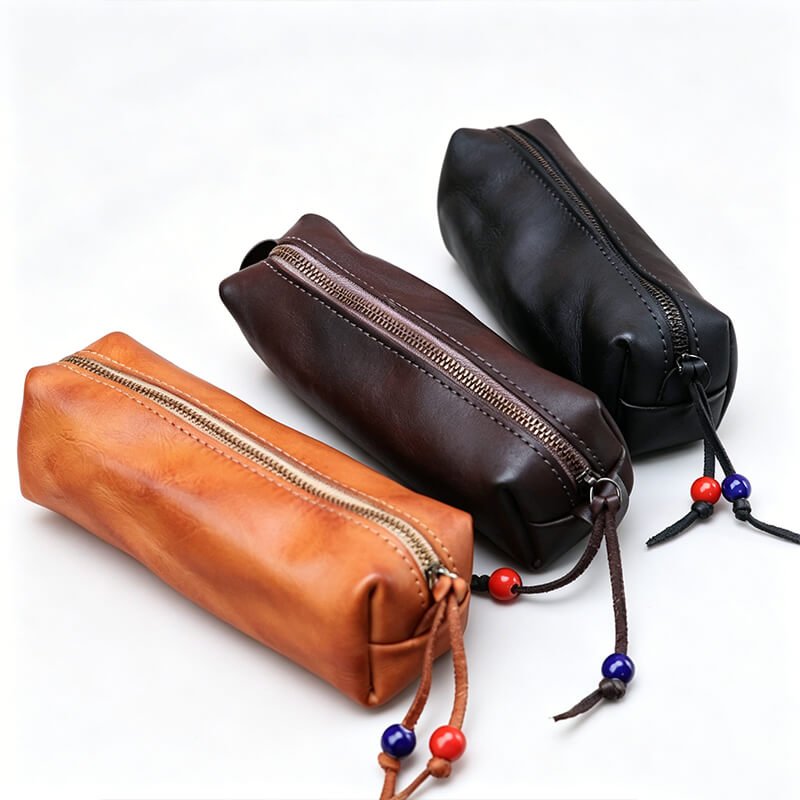 Cute Leather Coin Purse – Babylon Leather - Babylon LeatherBabylon LeatherLLZ84-Brown