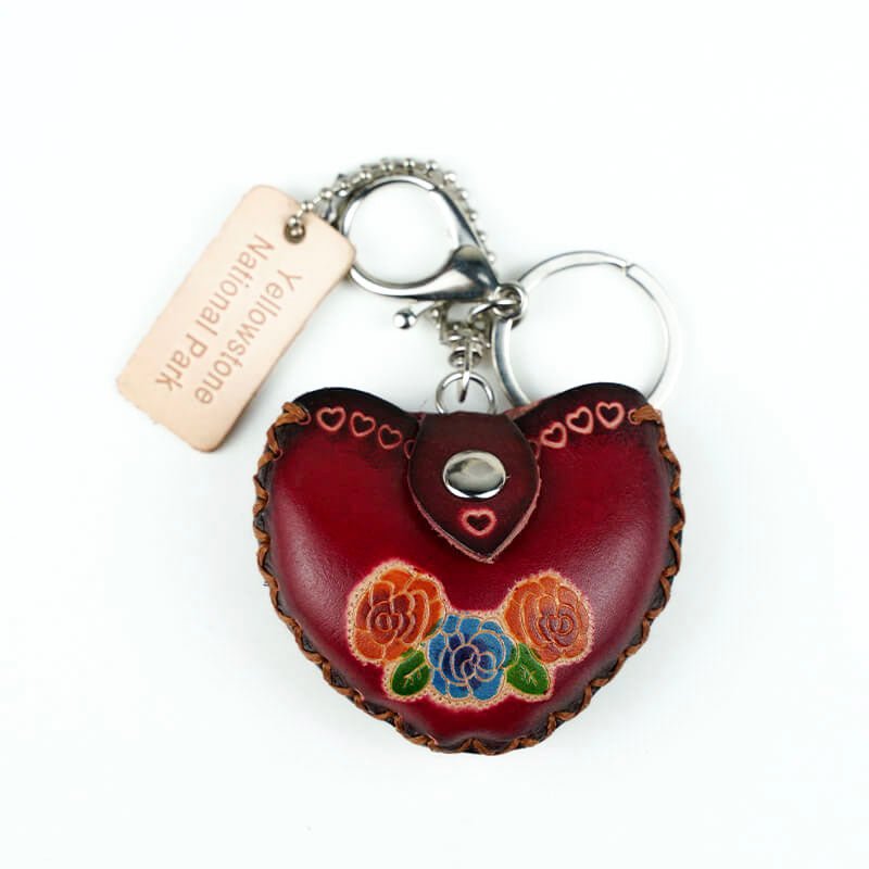 Cute Mini Bag Shaped Leather Charm – Babylon Leather - Babylon LeatherBabylon LeatherLL51-Red