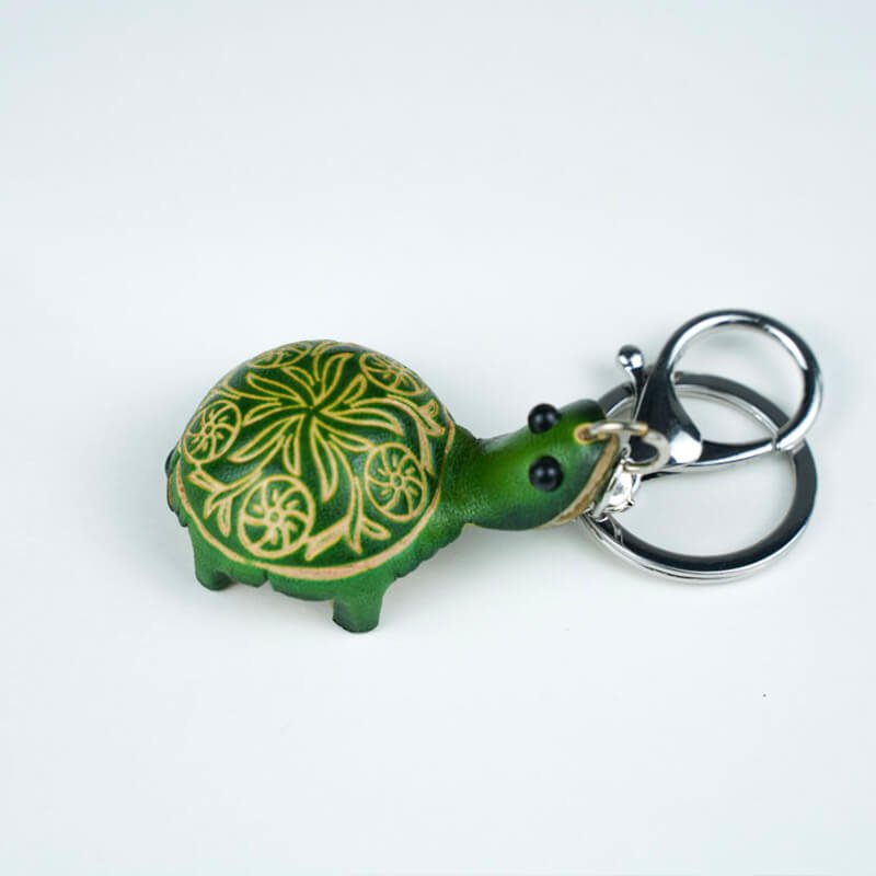 Cute Turtle Style Leather Charm – Babylon Leather - Babylon LeatherBabylon LeatherLL62-Green