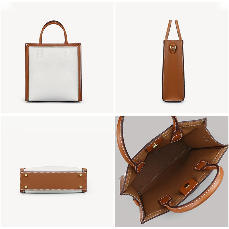 Customizable Panel Square Tote Bag DIY Kit – Babylon Leather