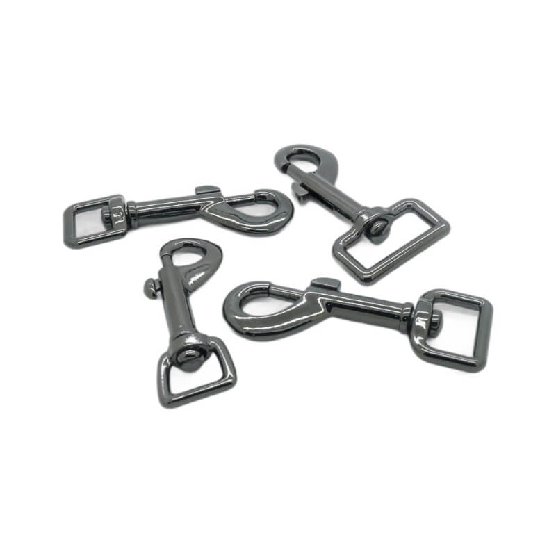 Square Eye Swivel Snap Hook - Babylon Leather