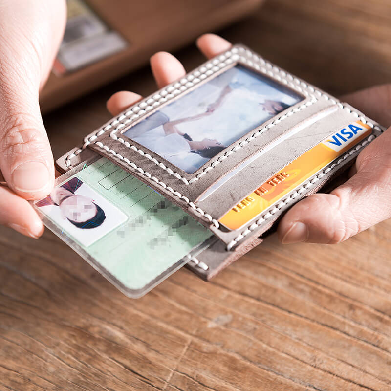 DIY Card Case Wallet Kit – Babylon Leather - Babylon LeatherBabylon LeatherLZ20 - Green