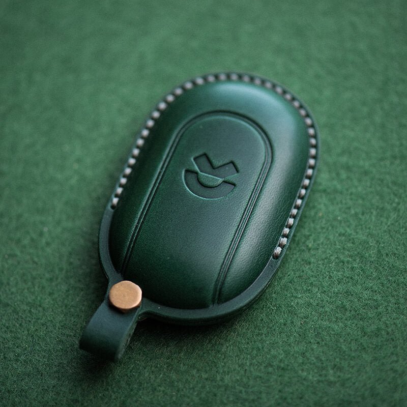 DIY Genuine Leather Car Key Case Kit – Babylon Leather - Babylon LeatherBabylon LeatherLZ79-Green-Veg Tanned Leather