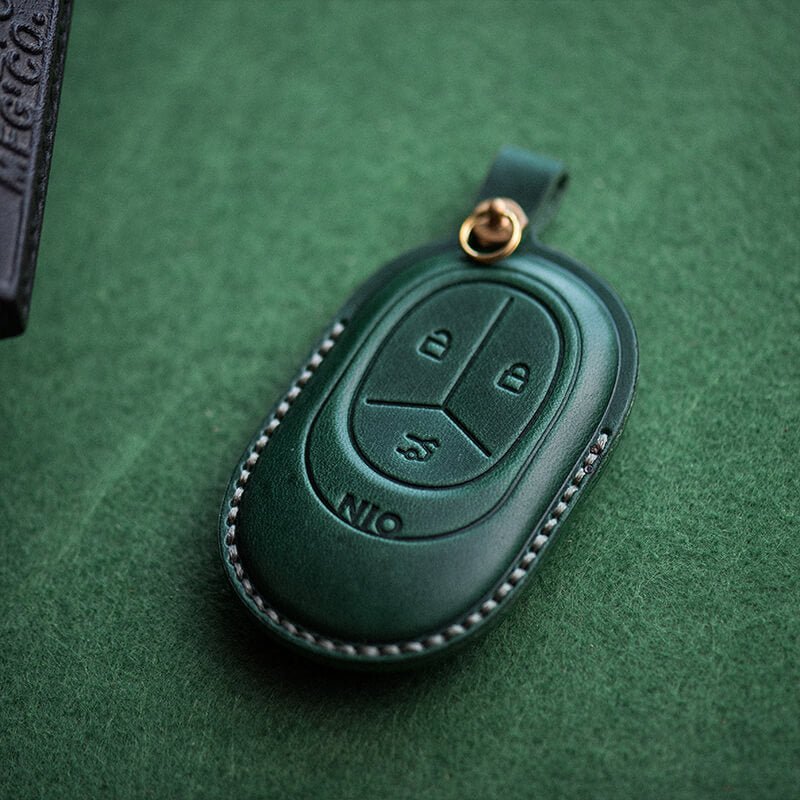 DIY Genuine Leather Car Key Case Kit – Babylon Leather - Babylon LeatherBabylon LeatherLZ79-Green-Veg Tanned Leather