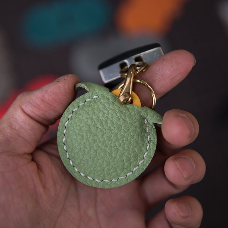 DIY Leather Access Card Holder Kit with Brass Horseshoe Clasp – Babylon Leather - Babylon LeatherBabylon LeatherLZ77-Red