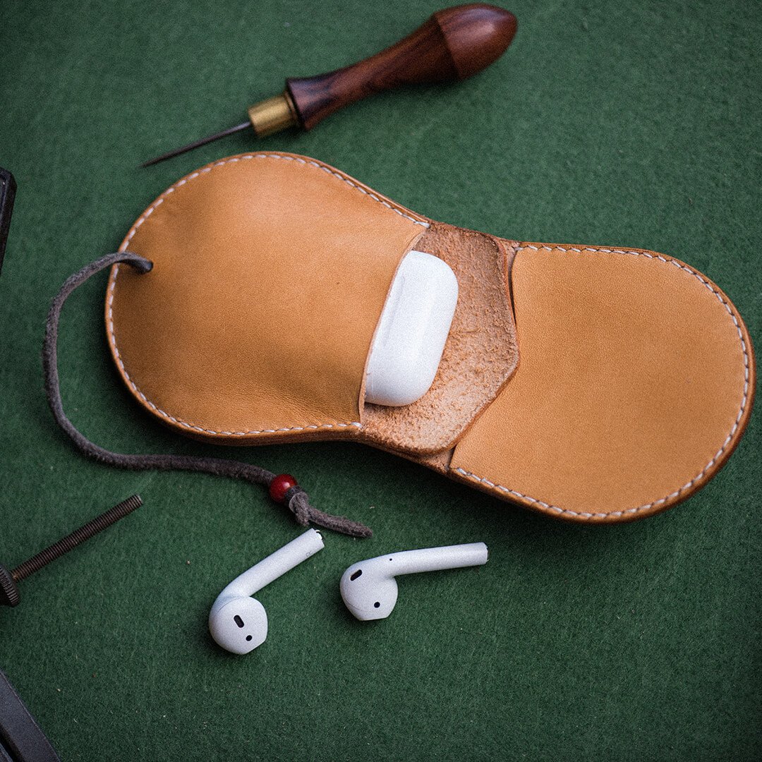 DIY Leather Airpods Case Handmade – Babylon Leather - Babylon LeatherBabylon LeatherLZ16 - No Leather Burnisher